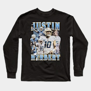 Justin Herbert Retro Vintage Long Sleeve T-Shirt